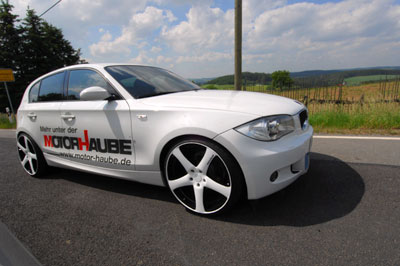 BMW 1er mit 20 Zoll-Felgen