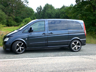 Vito / Viano 639 mit 20 Zoll-Felgen